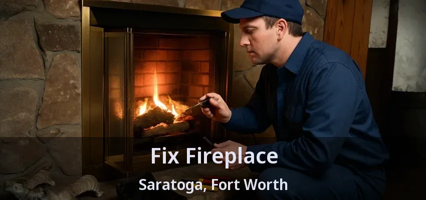 Fix Fireplace Saratoga, Fort Worth - TX