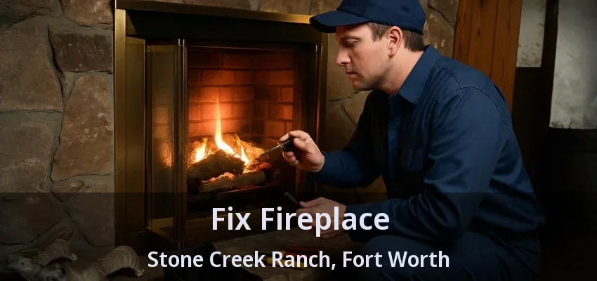 Fix Fireplace Stone Creek Ranch, Fort Worth - TX