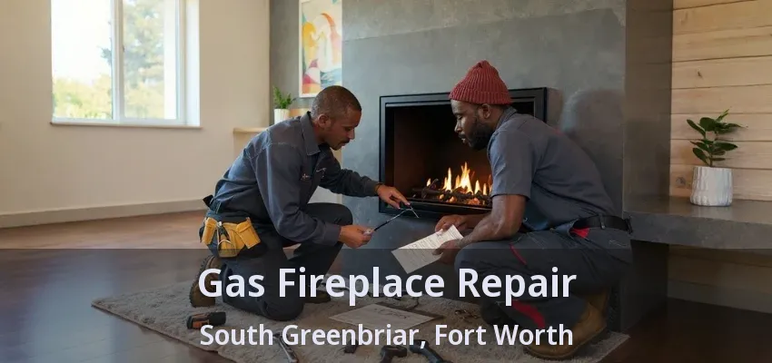 Gas Fireplace Repair South Greenbriar, Fort Worth - TX