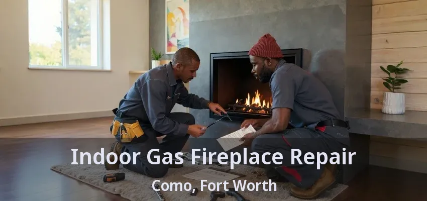Indoor Gas Fireplace Repair Como, Fort Worth - TX