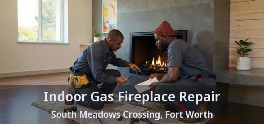 Indoor Gas Fireplace Repair South Meadows Crossing, Fort Worth - TX