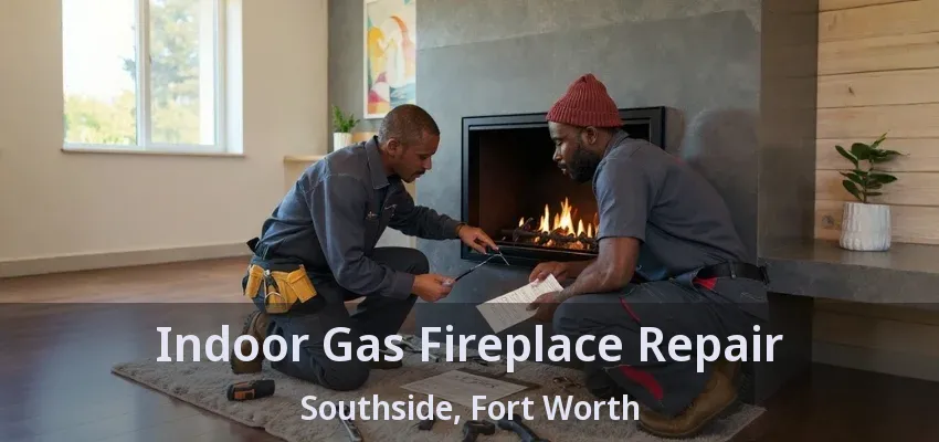 Indoor Gas Fireplace Repair Southside, Fort Worth - TX