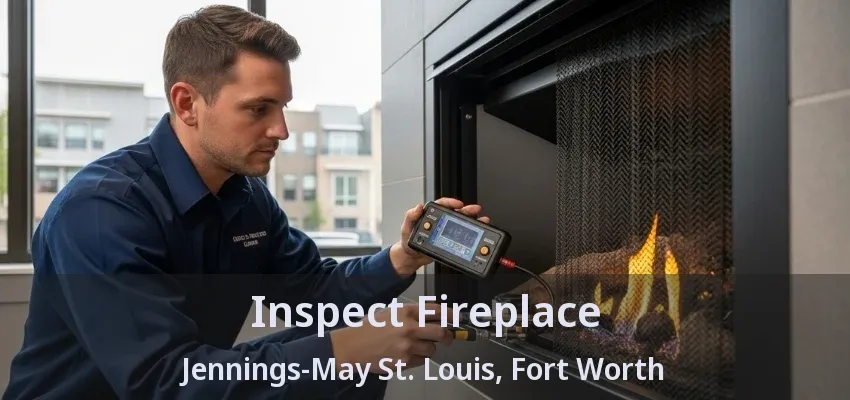 Inspect Fireplace Jennings-May St. Louis, Fort Worth - TX