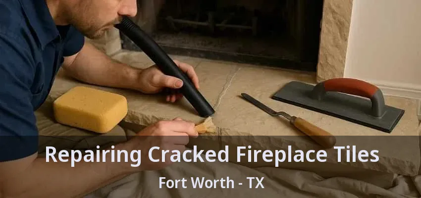 Repairing Cracked Fireplace Tiles Fort Worth - TX