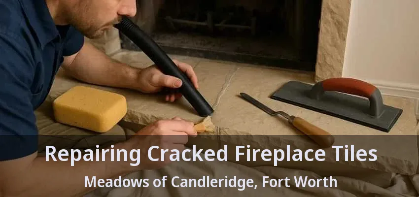 Repairing Cracked Fireplace Tiles Meadows of Candleridge, Fort Worth - TX