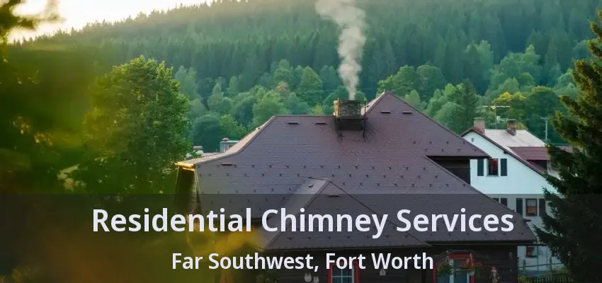 Residential Chimney Services Far Southwest, Fort Worth - TX